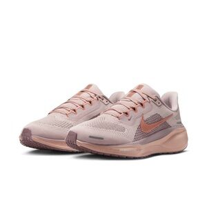Nike Women's Air Zoom Pegasus 41 Running Shoes - Silt Red/Metallic Rose Gold